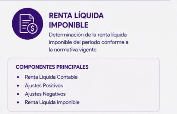 Renta líquida imponible